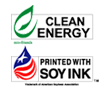 CLEAN ENERGY@PRINTED WITH SONYINK