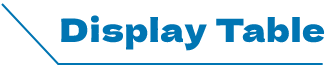 Display Table